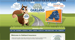 Desktop Screenshot of oaklandinsurance.co.uk